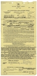 Two 1960 Contracts Signed by Moe Howard -- AGVA Contracts for Three Stooges Performances -- Each Measures 8.5'' x 17'', Very Good Condition